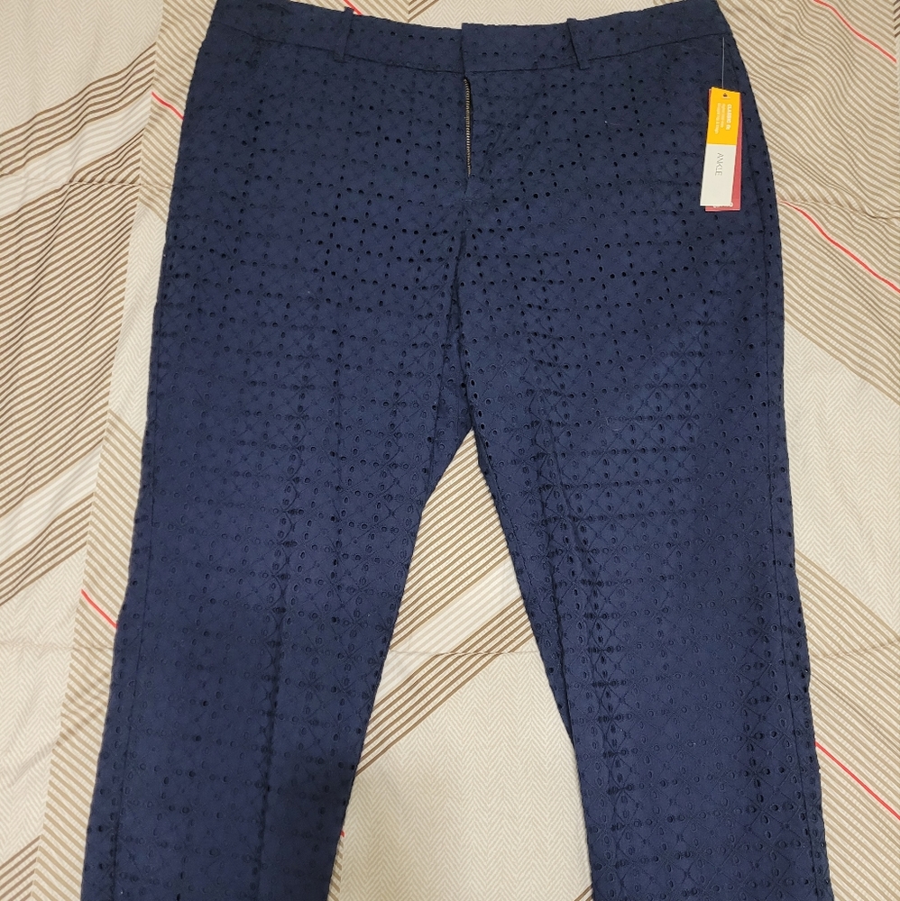 Merona blue ankle pants
